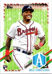 2021 Topps Walmart Holiday #HW20 Cristian Pache Braves